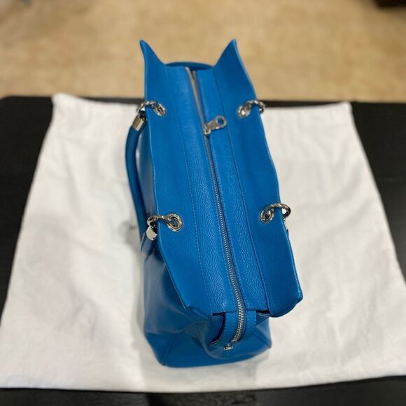 MARC JACOBS TOTE HANDBAG PURSE Blue - Picture 11 of 11